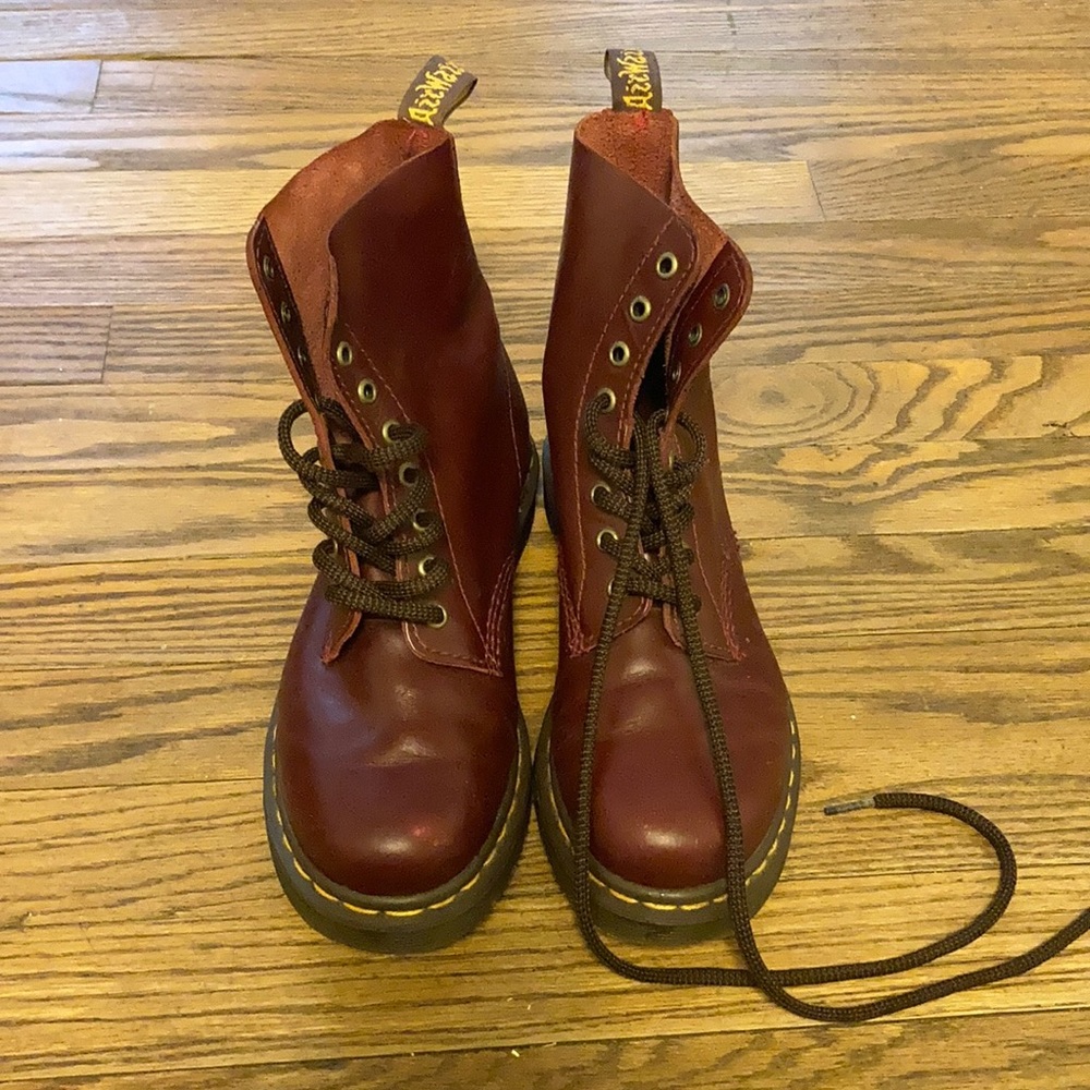 Vegan Doc Marten Boots. Worn once!